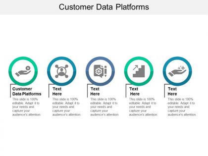 Customer data platforms ppt powerpoint presentation slides clipart images cpb