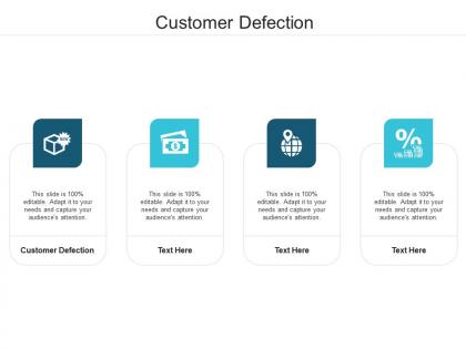 Customer defection ppt powerpoint presentation gallery layout ideas cpb