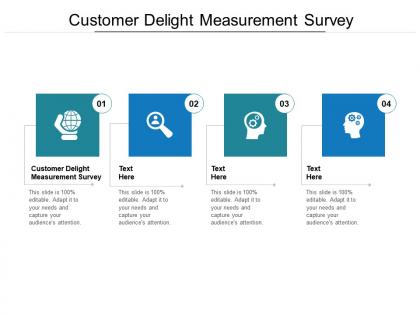 Customer delight measurement survey ppt powerpoint presentation ideas maker cpb