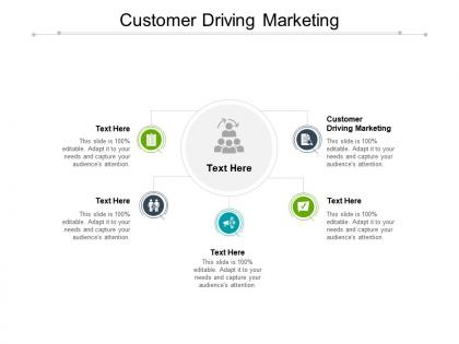 Customer driving marketing ppt powerpoint presentation portfolio visuals cpb