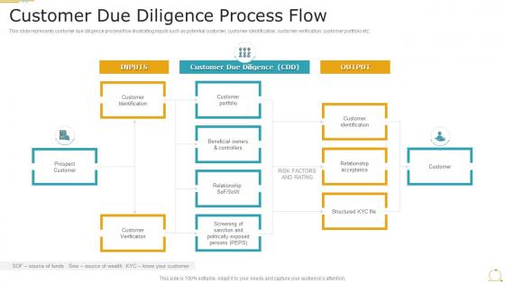 Customer Due Diligence Process Flow