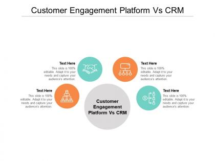 Customer engagement platform vs crm ppt powerpoint presentation infographic template infographics cpb