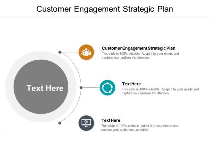 Customer engagement strategic plan ppt powerpoint presentation model graphics design cpb