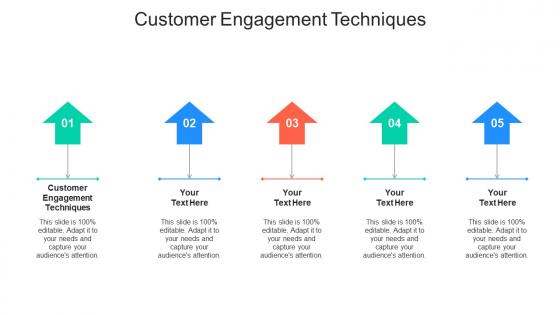 Customer engagement techniques ppt powerpoint presentation influencers cpb