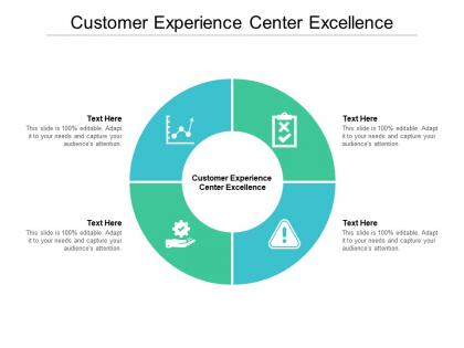 Customer experience center excellence ppt powerpoint presentation infographics slide cpb