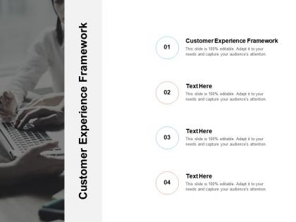 Customer experience framework ppt powerpoint presentation pictures rules cpb