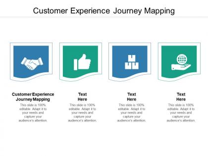 Customer experience journey mapping ppt powerpoint presentation icon inspiration cpb