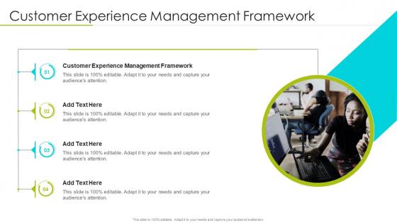 Customer Experience Management Framework In Powerpoint And Google Slides Cpb