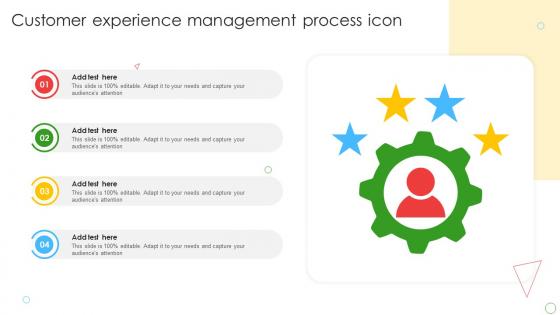 Customer Experience Management Process Icon