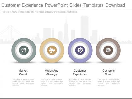 Customer experience powerpoint slides templates download