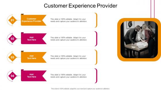 Customer Experience Provider In Powerpoint And Google Slides Cpb
