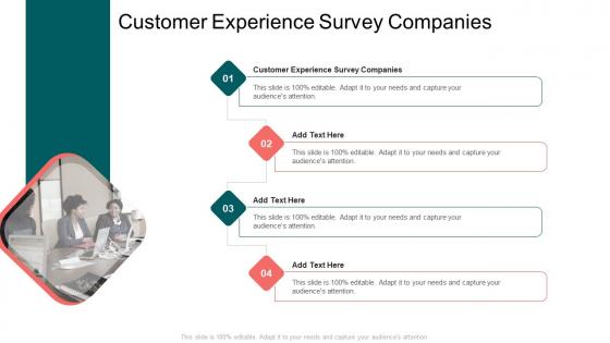 Customer Experience Survey Companies In Powerpoint And Google Slides Cpb