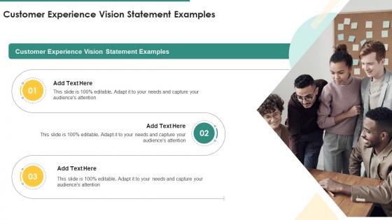 Customer Experience Vision Statement Examples In Powerpoint And Google Slides Cpb