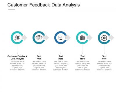 Customer feedback data analysis ppt powerpoint presentation styles clipart cpb