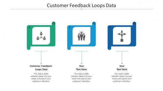 Customer feedback loops data ppt powerpoint presentation outline visual aids cpb