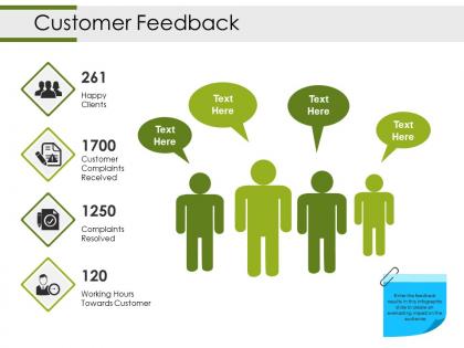 Customer feedback powerpoint slide background picture