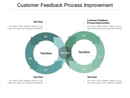 Customer feedback process improvement ppt powerpoint presentation outline gridlines cpb