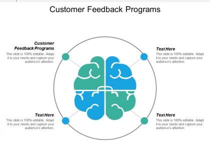Customer feedback programs ppt powerpoint presentation icon visuals cpb