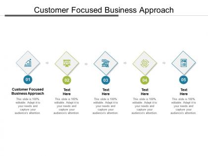 Customer focused business approach ppt powerpoint presentation ideas templates cpb