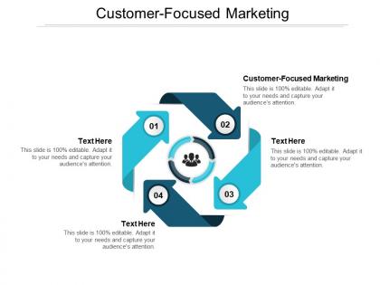 Customer focused marketing ppt powerpoint presentation slides show cpb