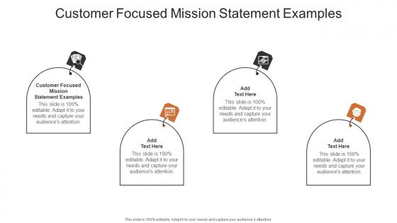Customer Focused Mission Statement Examples In Powerpoint And Google Slides Cpb