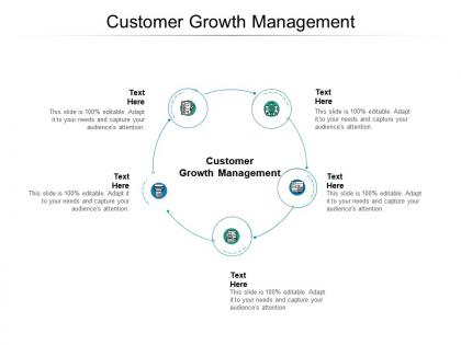 Customer growth management ppt powerpoint presentation styles background cpb