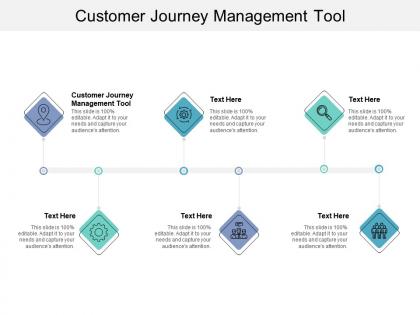 Customer journey management tool ppt powerpoint presentation styles objects cpb