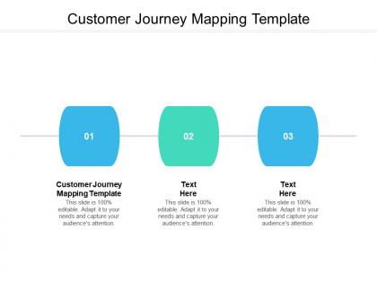 Customer journey mapping template ppt powerpoint presentation infographics background designs cpb