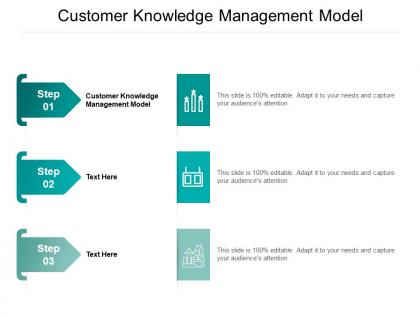 Customer knowledge management model ppt powerpoint presentation show good cpb