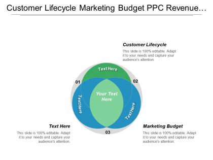 Customer lifecycle marketing budget ppc revenue marketing channel cpb