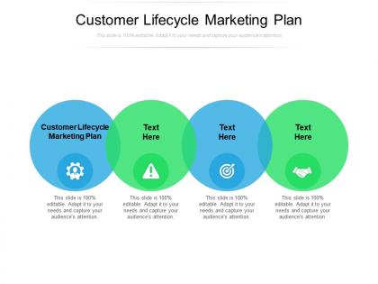 Customer lifecycle marketing plan ppt powerpoint presentation outline structure cpb