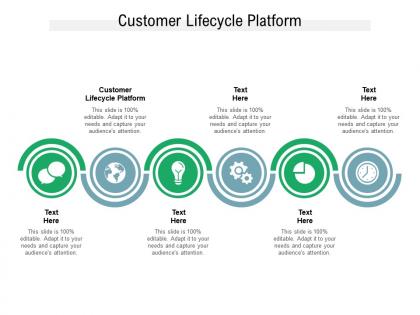 Customer lifecycle platform ppt powerpoint presentation layouts guide cpb
