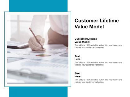 Customer lifetime value model ppt powerpoint presentation layouts files cpb