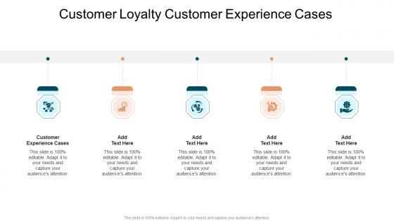 Customer Loyalty Customer Experience Cases In Powerpoint And Google Slides Cpb