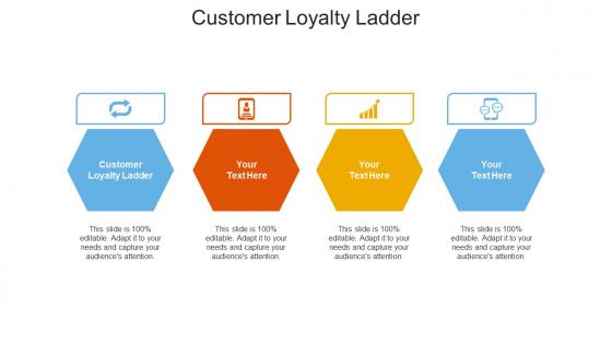 Customer loyalty ladder ppt powerpoint presentation show professional cpb