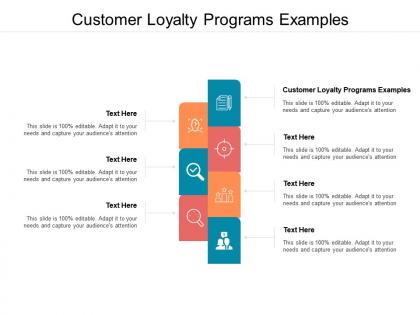 Customer loyalty programs examples ppt powerpoint presentation background cpb