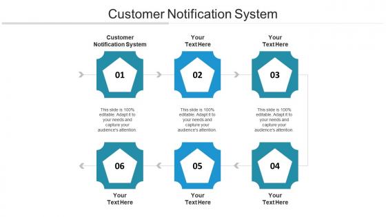 Customer notification system ppt powerpoint presentation file elements cpb