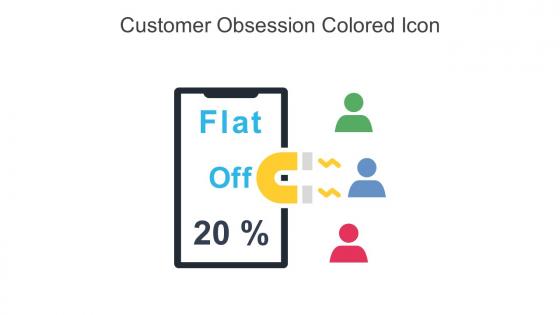 Customer Obsession Colored Icon In Powerpoint Pptx Png And Editable Eps Format