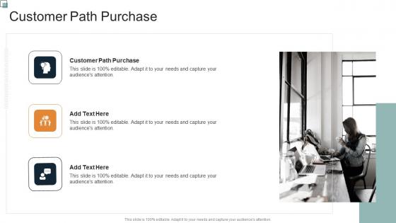 Customer Path Purchase Retention In Powerpoint And Google Slides Cpb