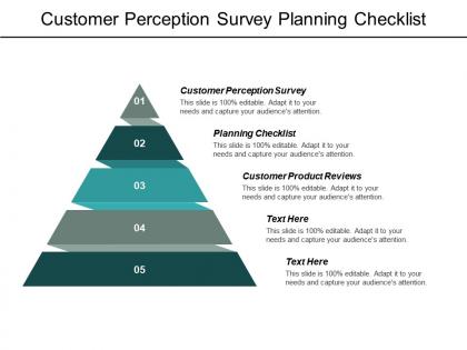 Customer perception survey planning checklist customer product reviews cpb