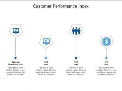Customer performance index ppt powerpoint presentation slides pictures cpb
