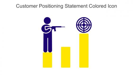 Customer Positioning Statement Colored Icon In Powerpoint Pptx Png And Editable Eps Format