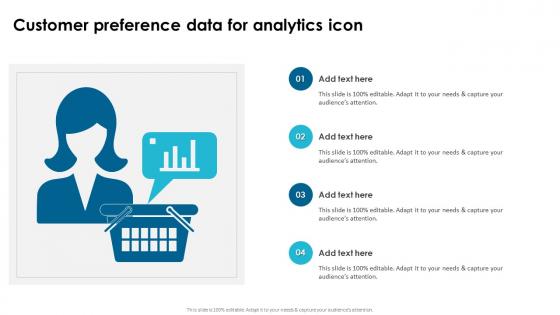 Customer Preference Data For Analytics Icon