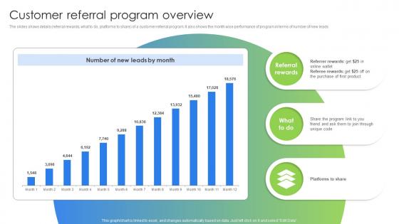 Customer Referral Program Overview Marketing And Promotion Strategies Ppt Icon Images