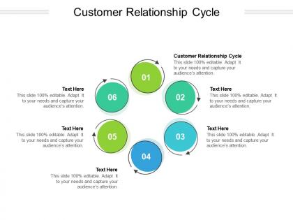 Customer relationship cycle ppt powerpoint presentation inspiration visuals cpb
