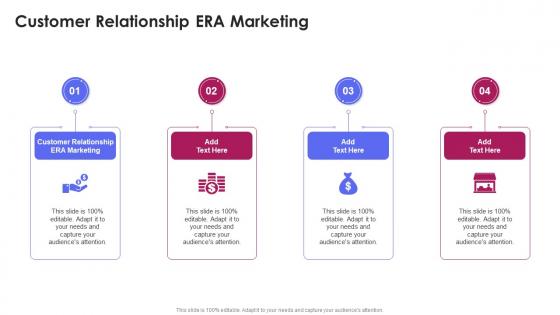 Customer Relationship Era Marketing In Powerpoint And Google Slides Cpb