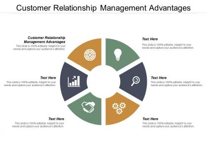 Customer relationship management advantages ppt powerpoint presentation file tips cpb