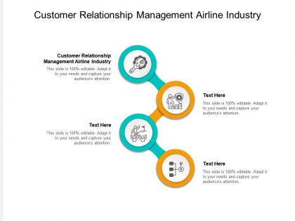 Customer relationship management airline industry ppt powerpoint presentation show layouts cpb