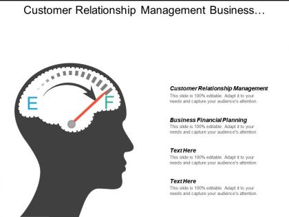 Customer relationship management business financial planning ecommerce management cpb