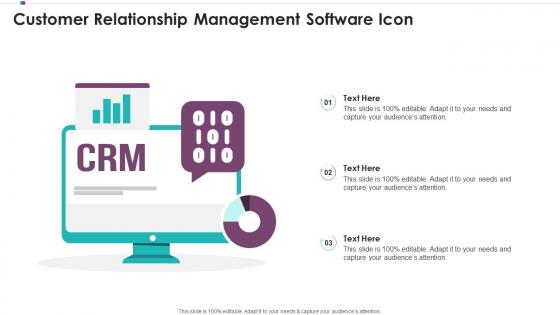 Customer Relationship Management Software Icon
